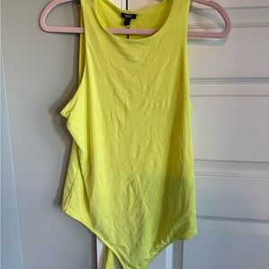 Express neon Bodysuit nwt Large